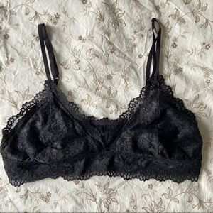 Aritzia Lace Triangle Bralette